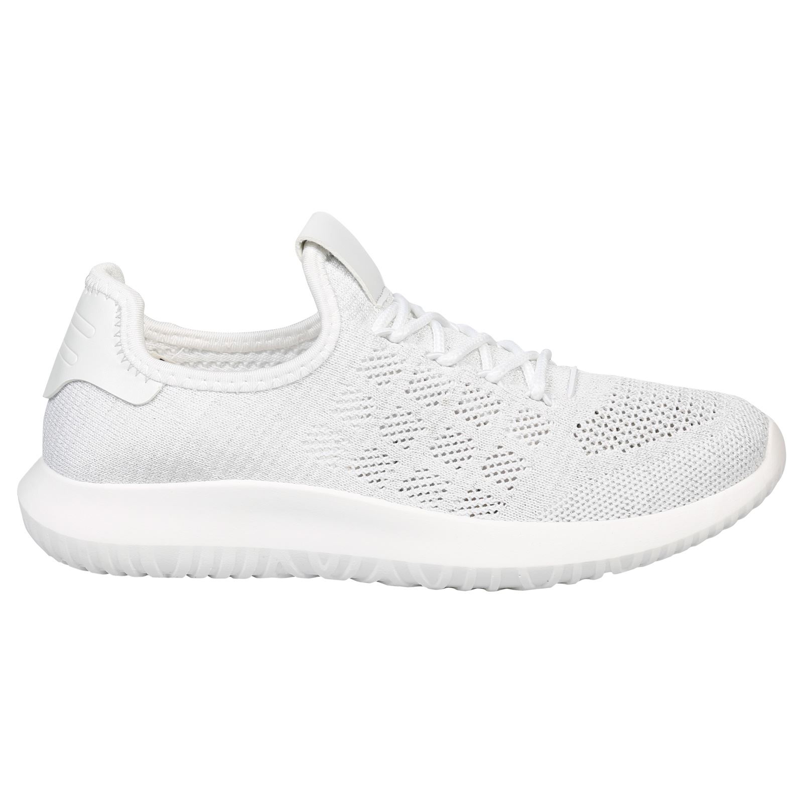 Ashley Womens Flat Pull On Lace Up Trainers Ladies Shoes Sports Lightweight Size | eBay