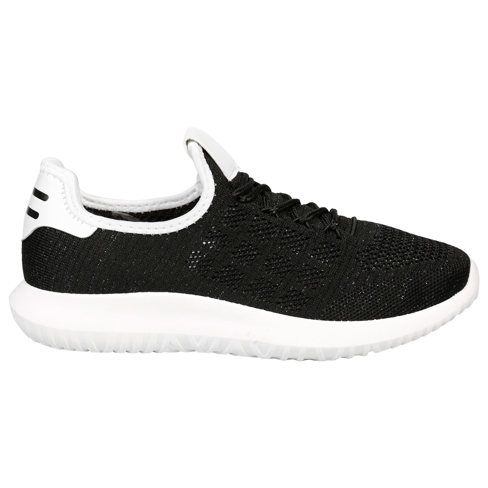 Ashley Womens Flat Pull On Lace Up Trainers Ladies Shoes Sports Lightweight Size | eBay