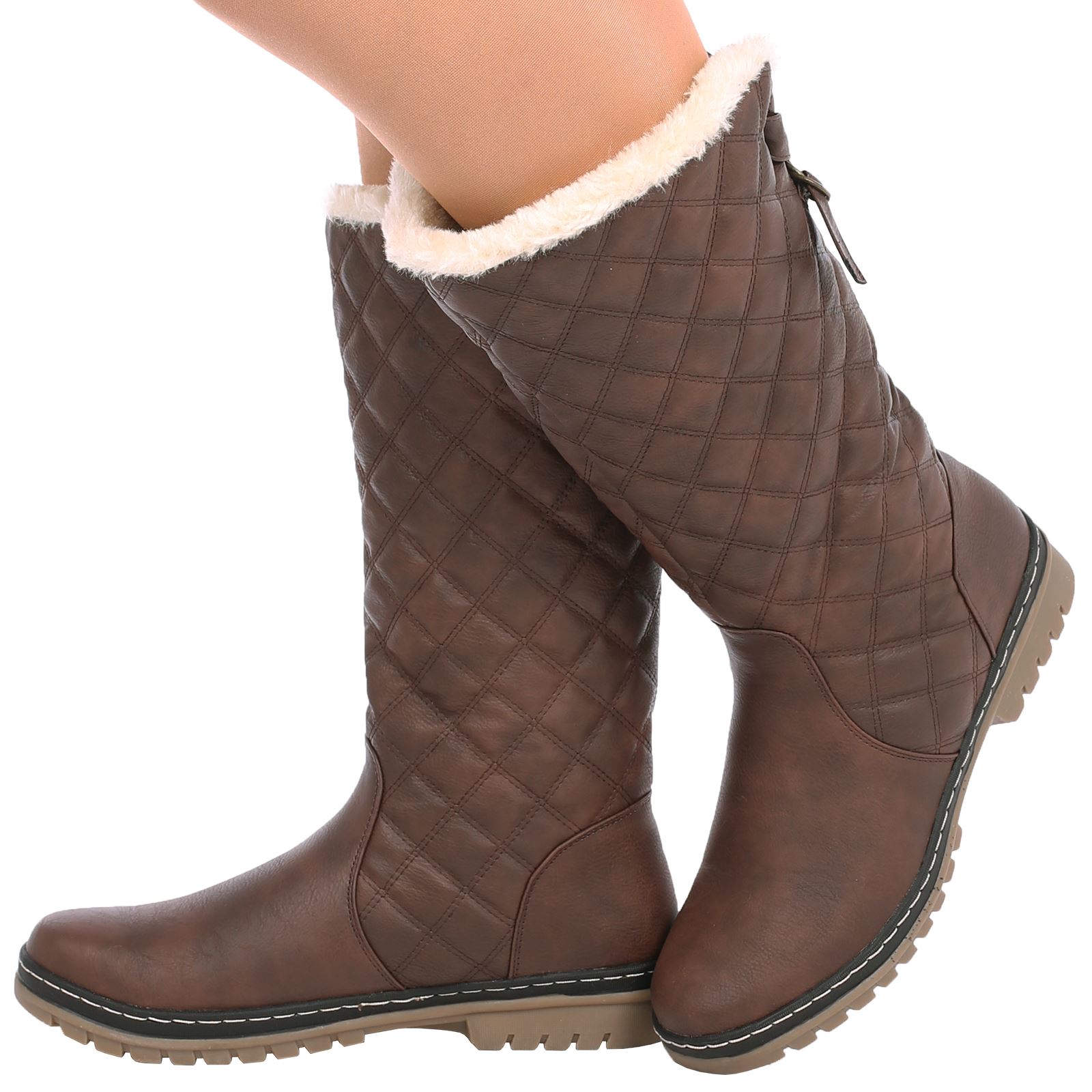 womens lined rain boots