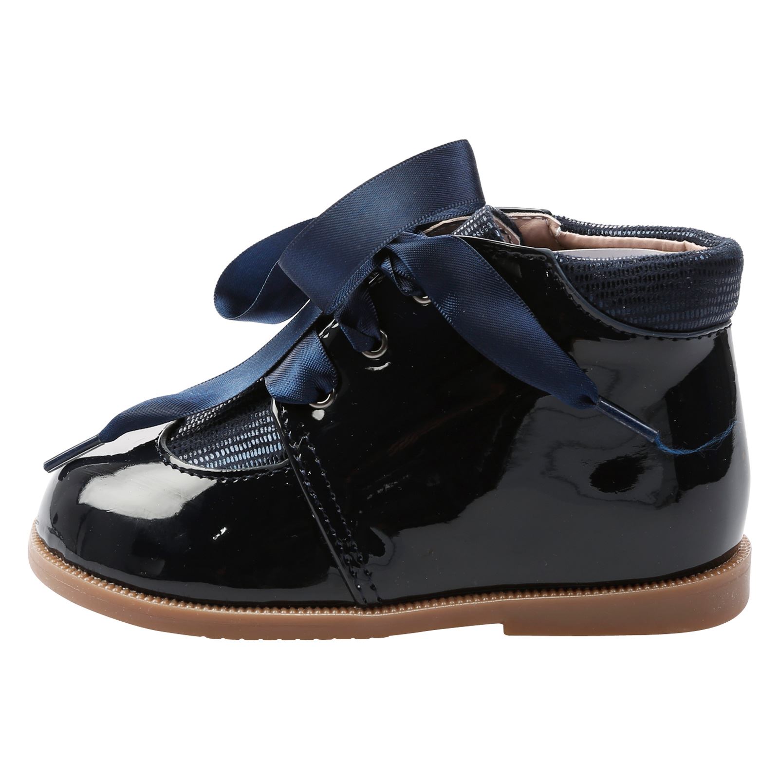 girls kids childrens ankle boots shoes lace up ribbon toddler two toddler girl boots size 6