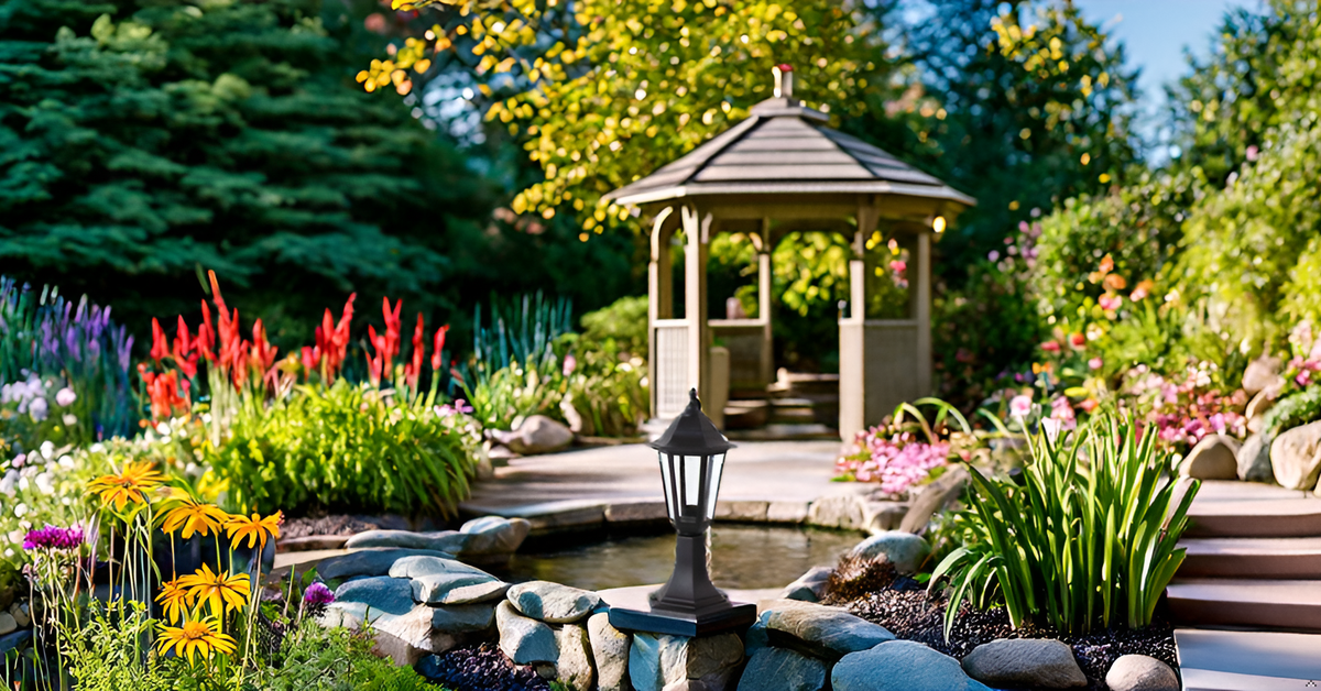Traditional Outdoor LED IP44 Patio Light Fitting Post Top Lantern Lamp Garden - Picture 4 of 8