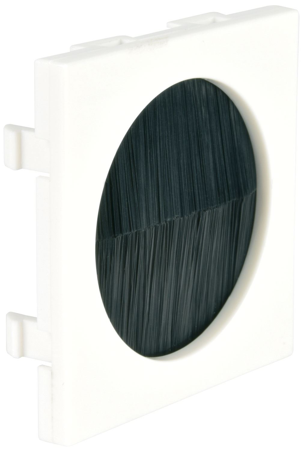 Gang Brush Module Wall Faceplate Frame Cable Lead Outlet Entry Tidy Plate 50x50