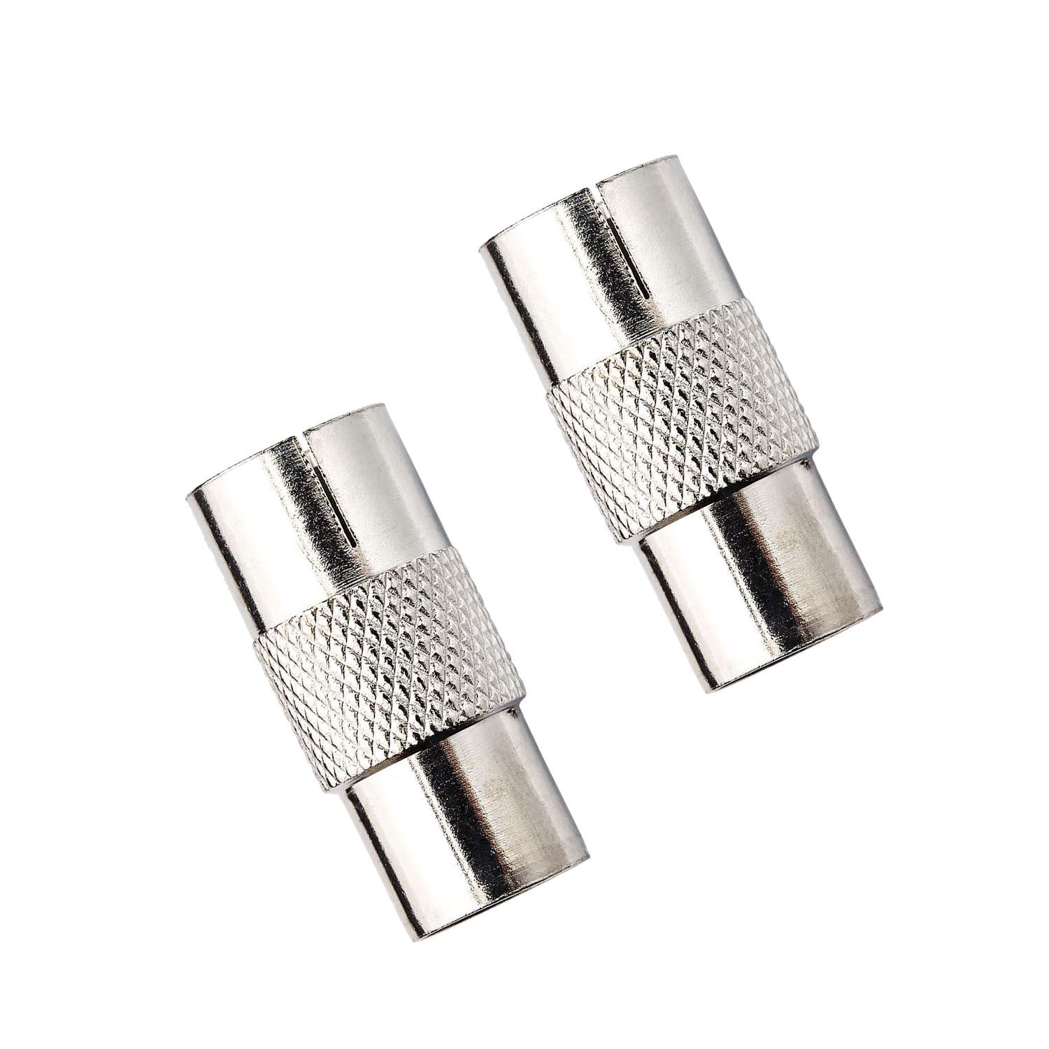 Male to Female Coaxial Socket Connector Adapter Coax Coupler TV Aerial Antenna - Picture 3 of 8