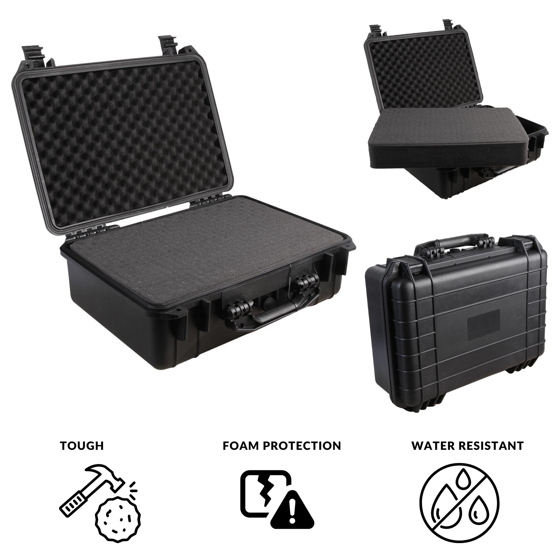 Waterproof Hard Carry Case Foam Storage Box Protective for Drones DJI Camera - Picture 19 of 41