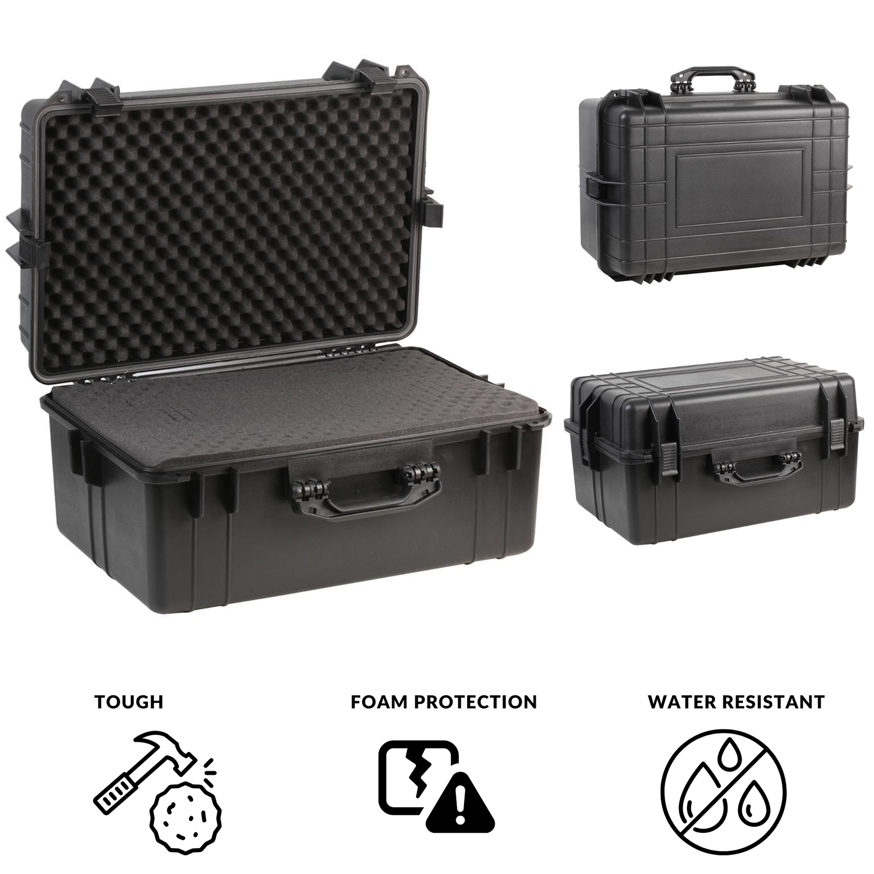Waterproof Hard Carry Case Foam Storage Box Protective for Drones DJI Camera - Picture 31 of 41