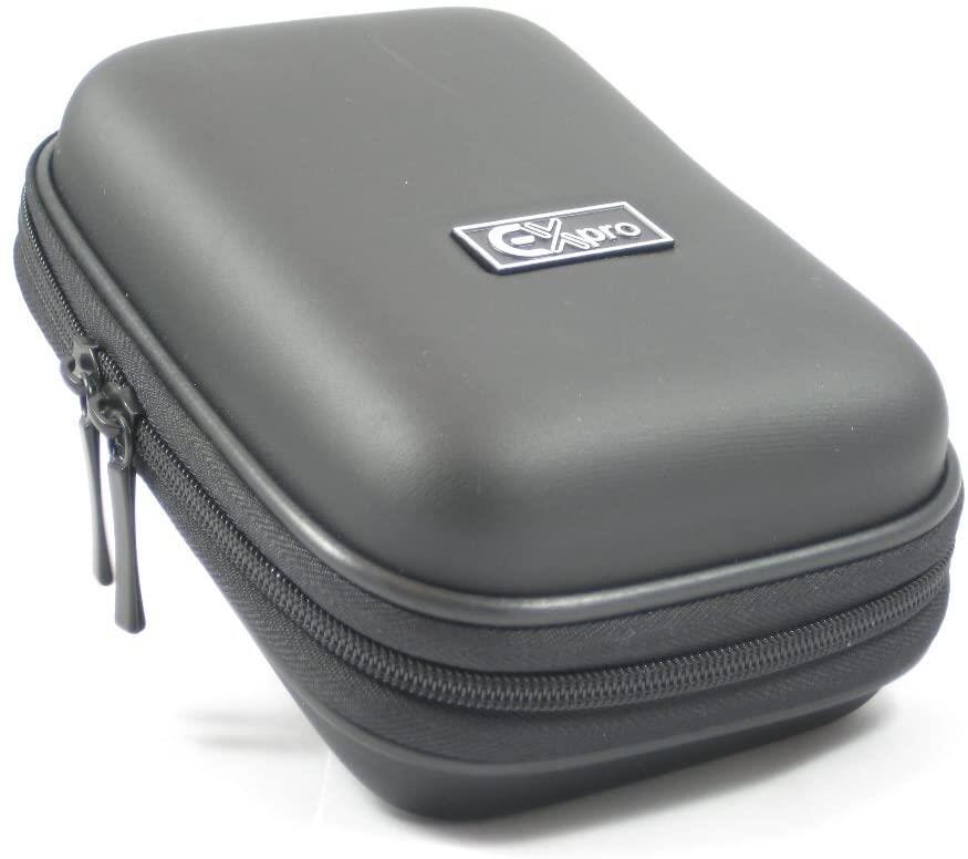 Ex-Pro ® LARGE BLACK Hard Clam Digital Camera Case Bag UK