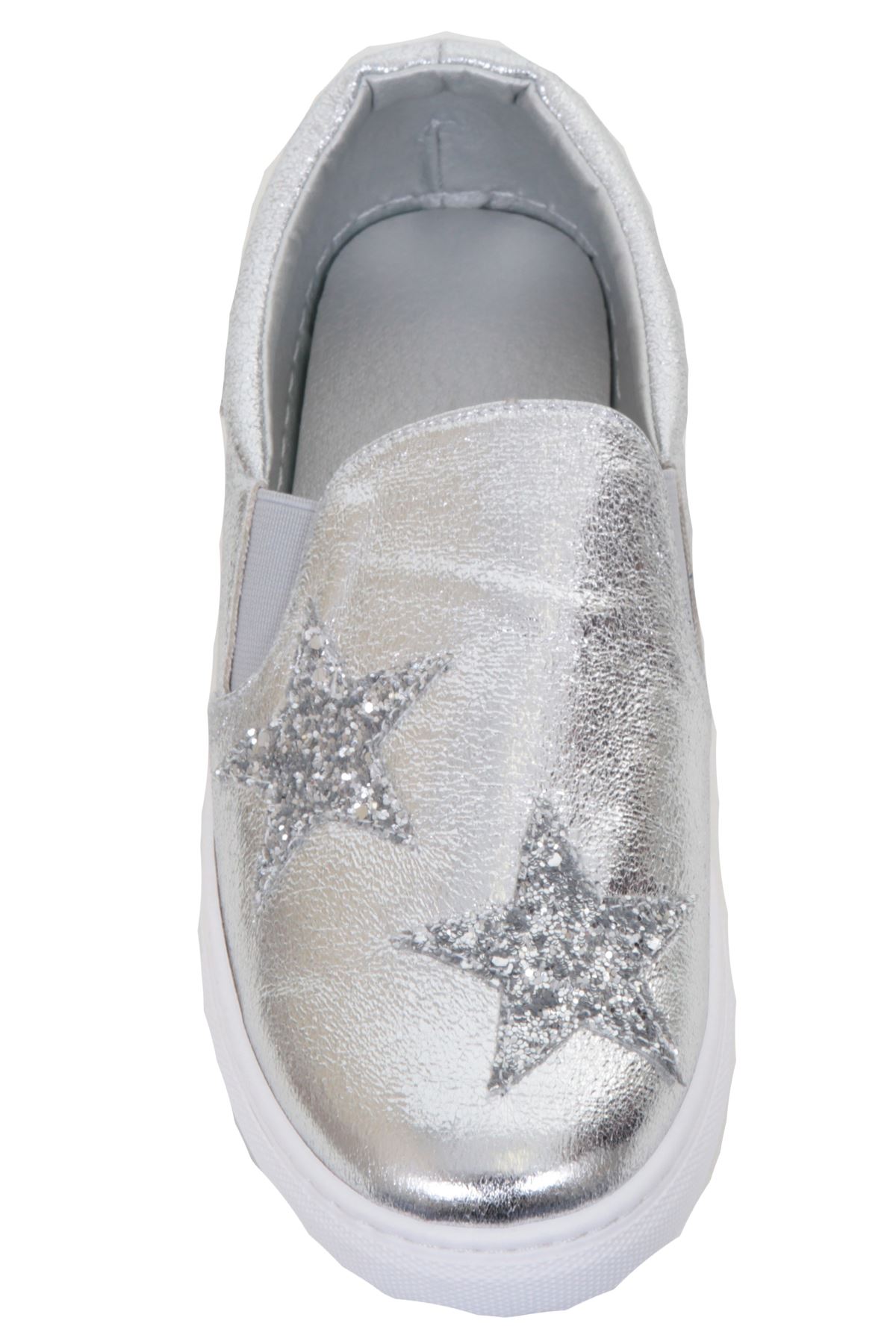 slip on sparkly trainers