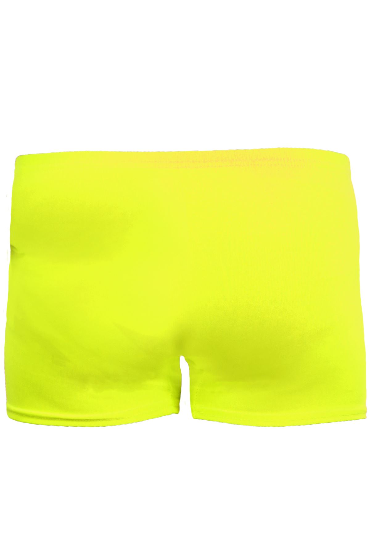 ZAFFIRO Per bambini Ginnastica Palestra Lycra Cotone Danza Ragazze Elasticizzato Neon Pantaloncini Shorts