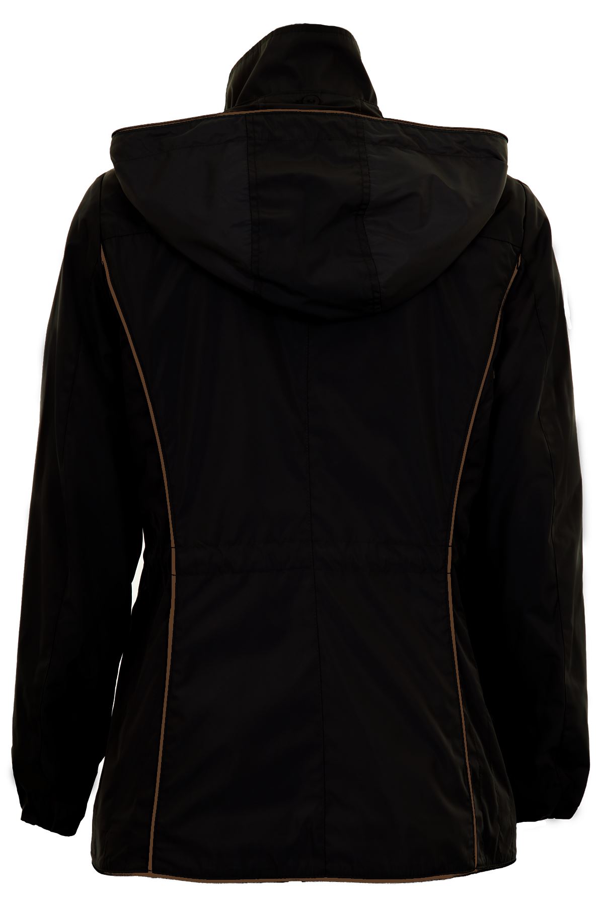 Womens Long Sleeve Lightweight Smart Hooded Jacket Rain Waterproof Coat