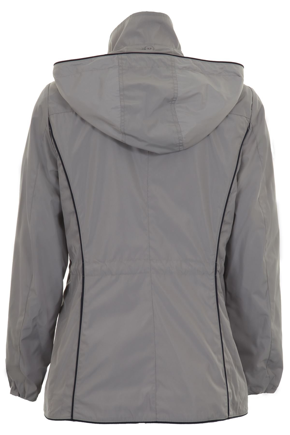 Ladies Hooded Long Sleeve Smart Waterproof Lightweight Rain Coat Jacket - Picture 11 of 14