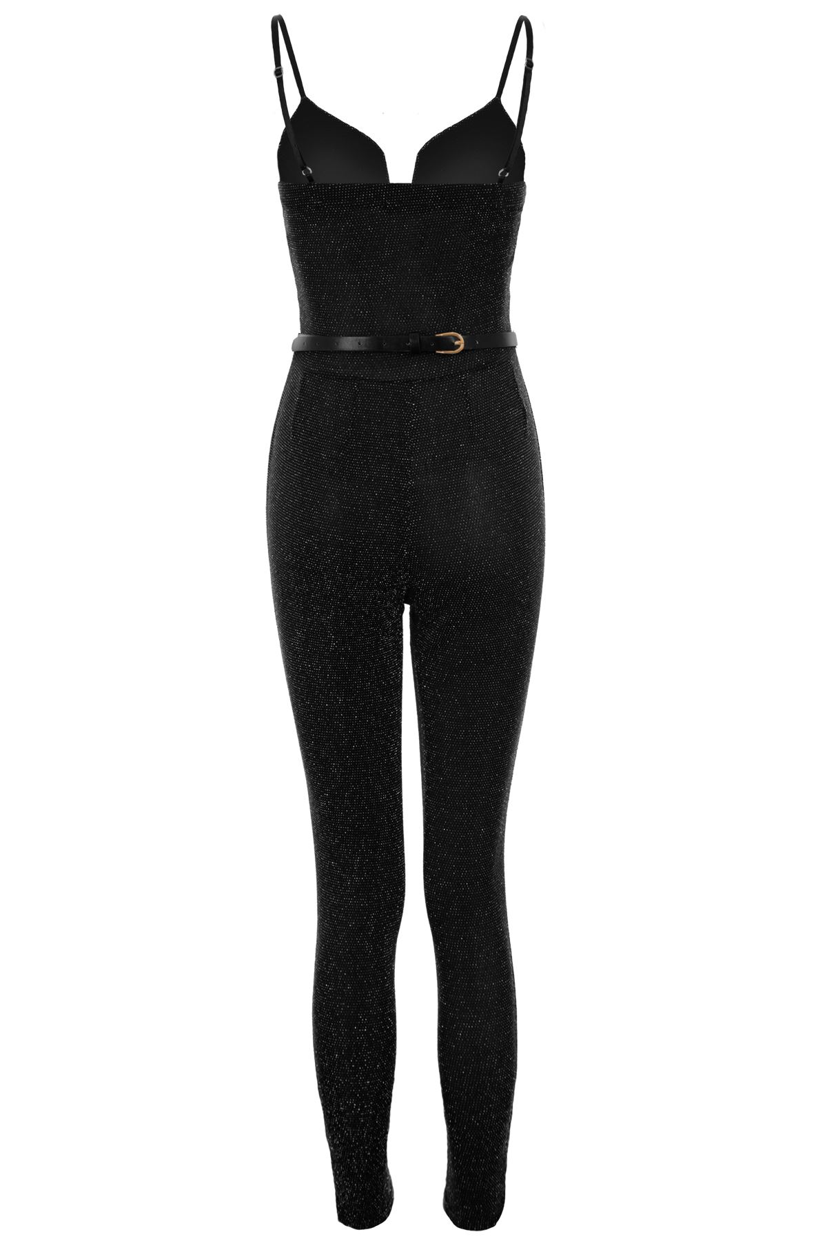 glitter lurex jumpsuit