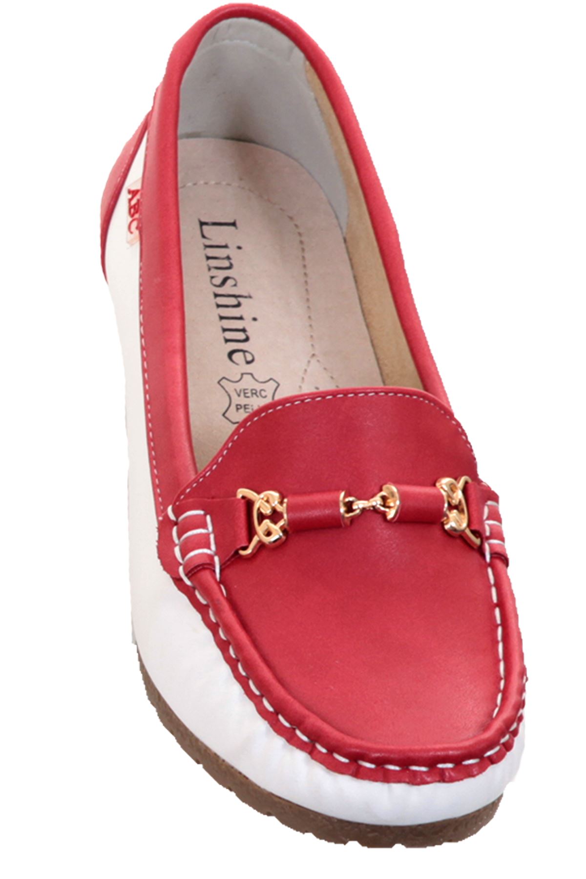 Women’s Small Wedge Gold Chain Colour Contrast Slip on