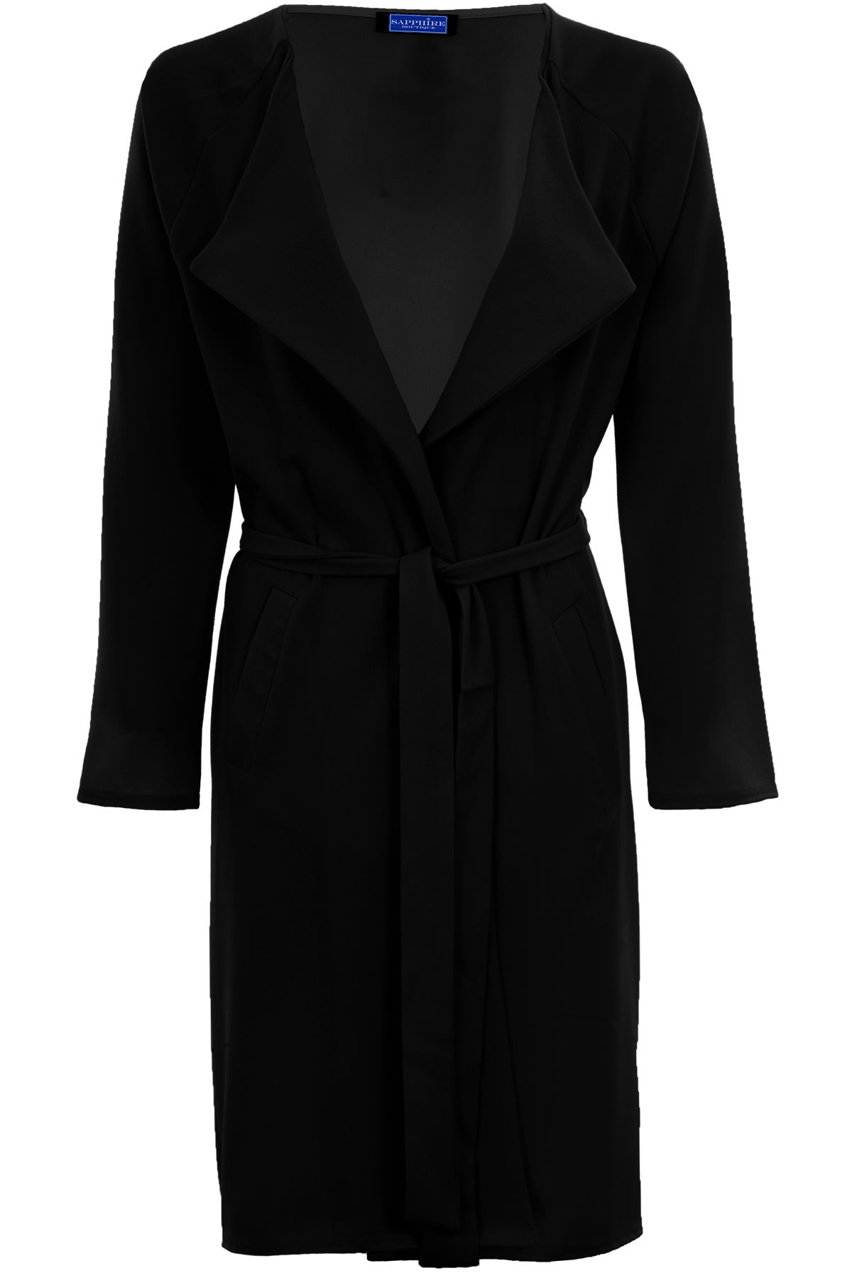 lightweight textured open front coat