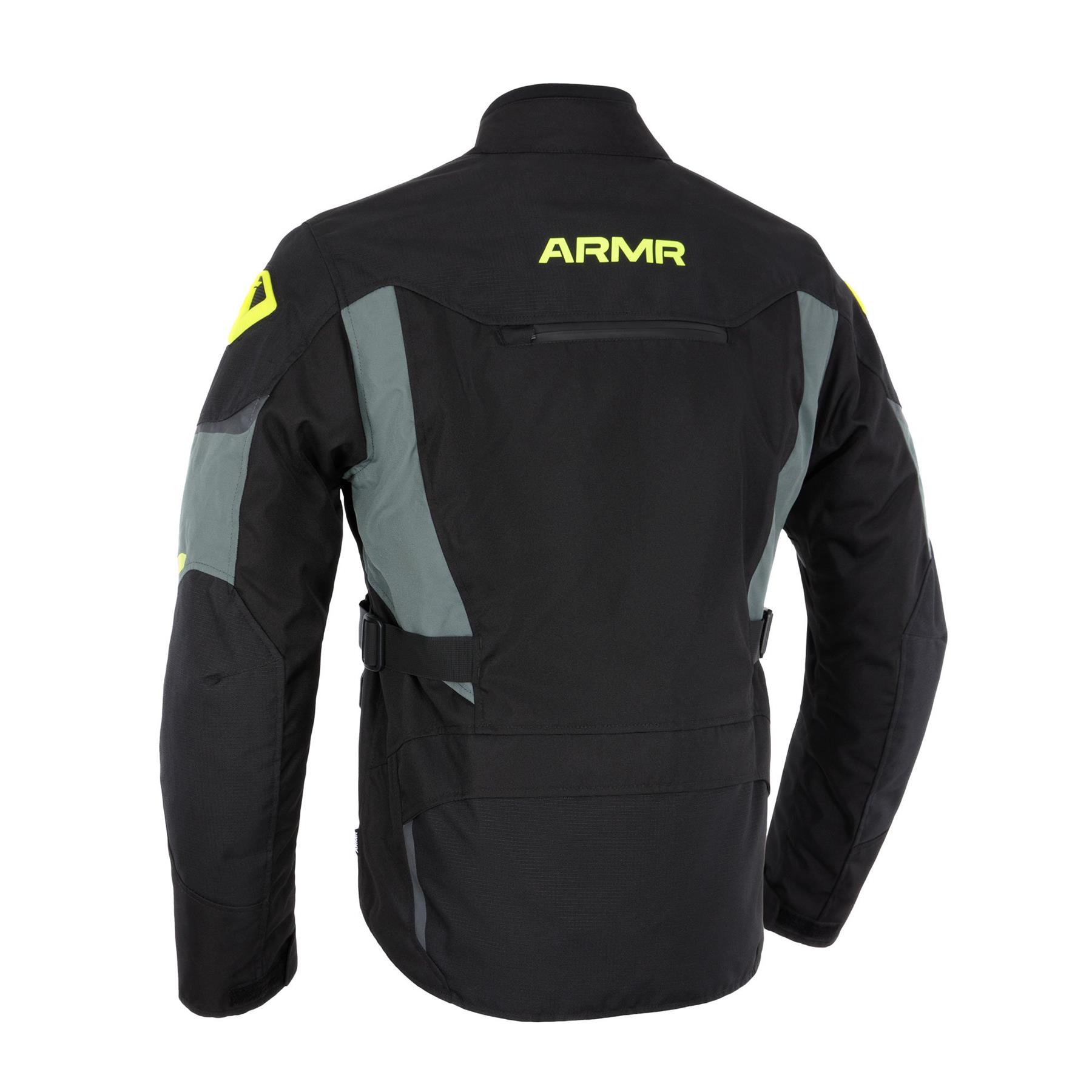 ARMR Kumaji 3.0 Mens Textile Motorcycle Jacket Waterproof Thermal Bike Jackets - Picture 19 of 29