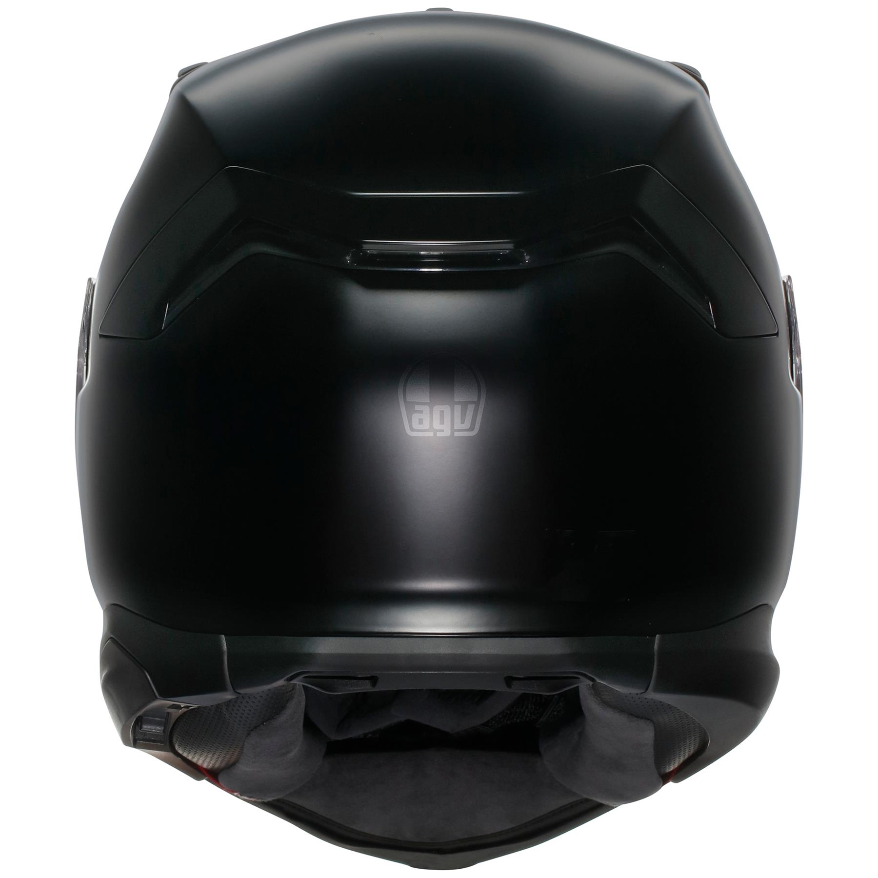 AGV K7 Plain Full Face Motorcycle Helmet Sports Touring Black White Grey - Picture 21 of 23