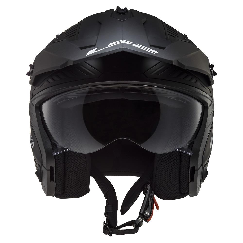 LS2 OF606 Casco moto alla deriva semplice fuori strada prova avventura maschera - Foto 12 di 23