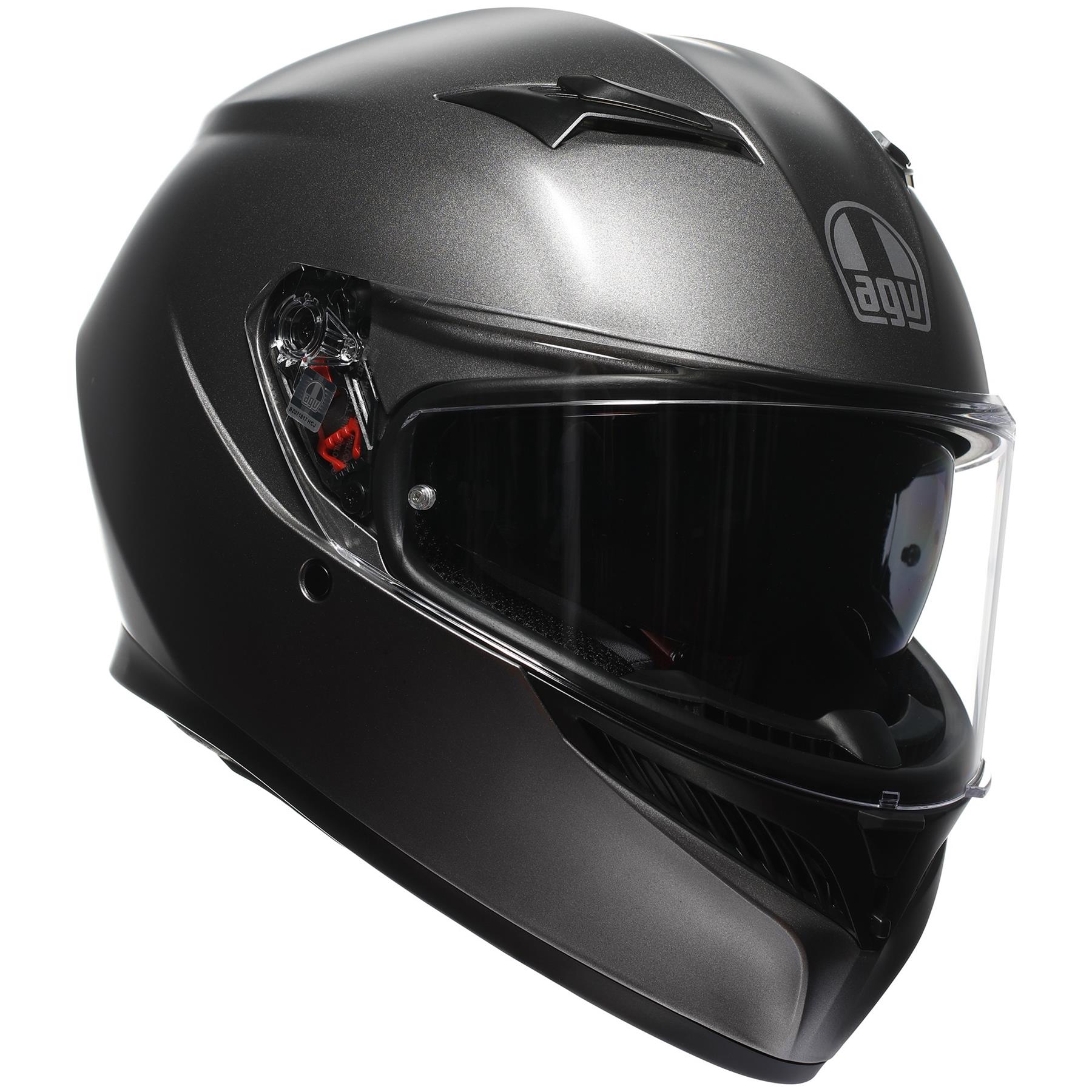 AGV K3 Plain Motorcycle Helmet Road Legal ECE 22.06 ACU Approved - Picture 16 of 29