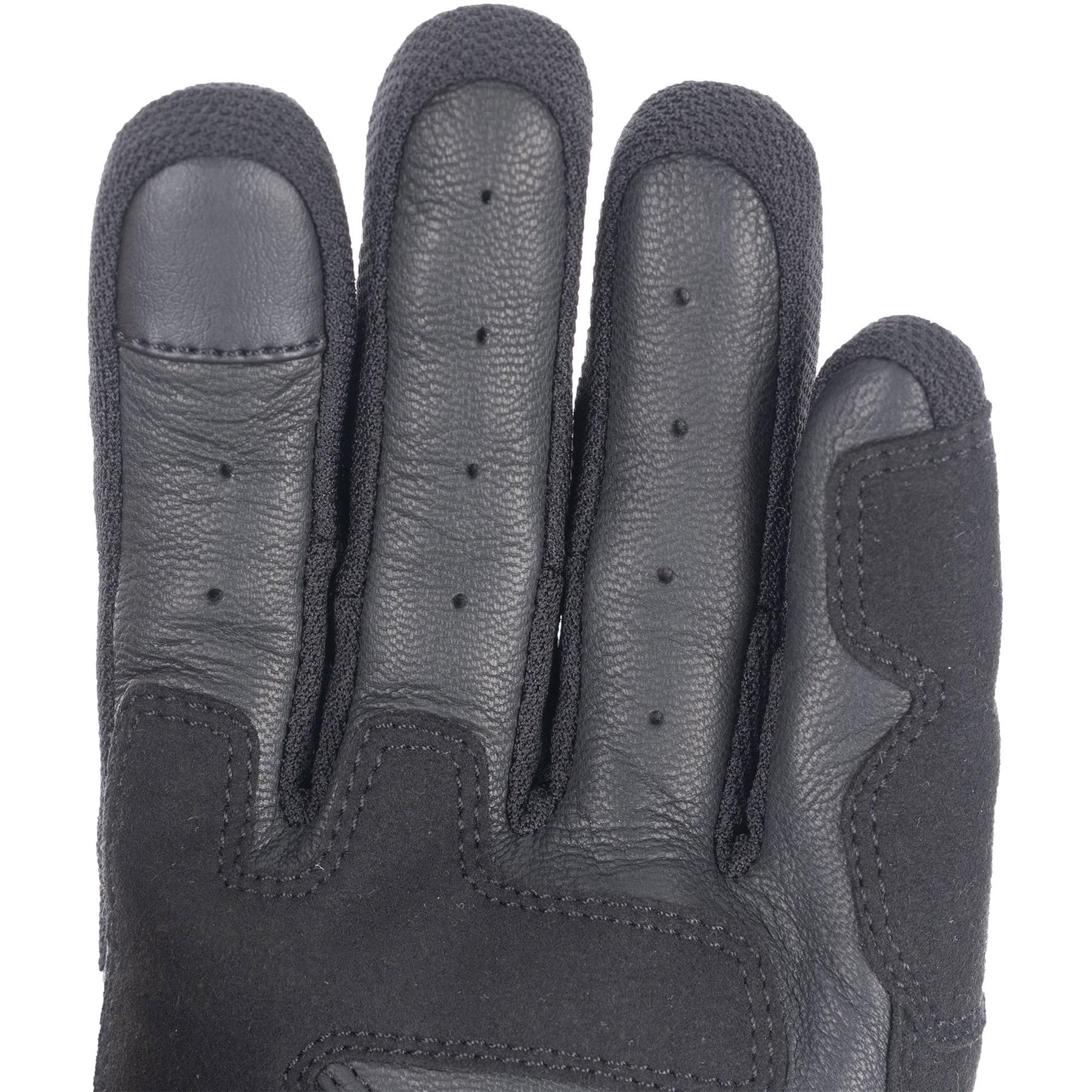 Oxford Dakar 1.0 Ladies Short Vented Black Summer Motorbike Motorcycle Gloves - Picture 26 of 26