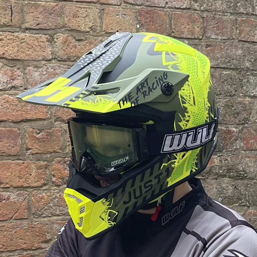Just1 J38 Mask Motocross Helmet Motorcross Off Road ATV ACU Off Road Lid - Picture 19 of 24