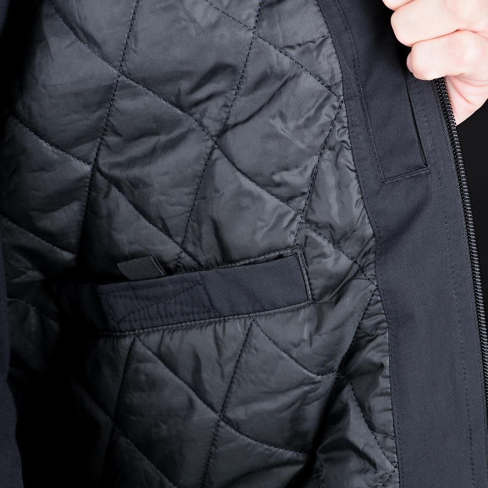 Oxford Bomber Mens Waterproof Motorcycle Scooter Jacket Laminated Black Khaki - Picture 19 of 29