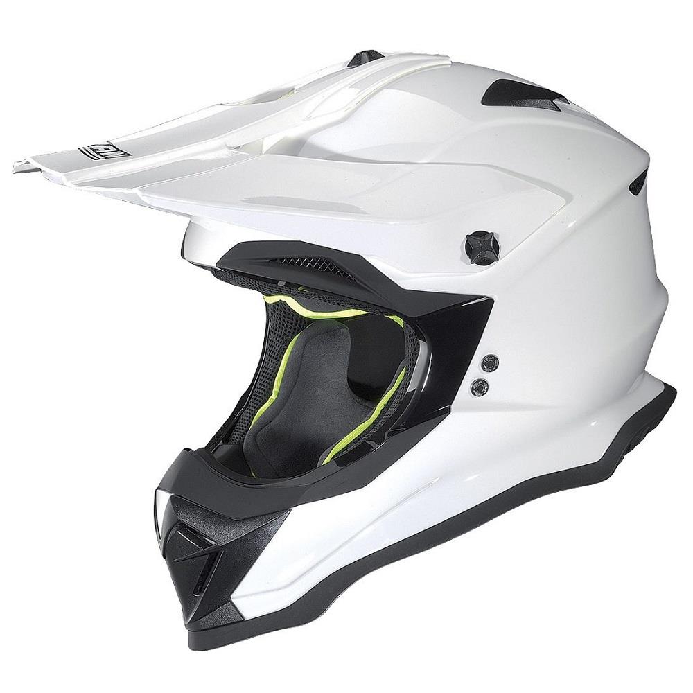 Nolan N53 Smart Motocross Helmet Off-Road Quad ATV Motorcycle Black White MX - Picture 11 of 18