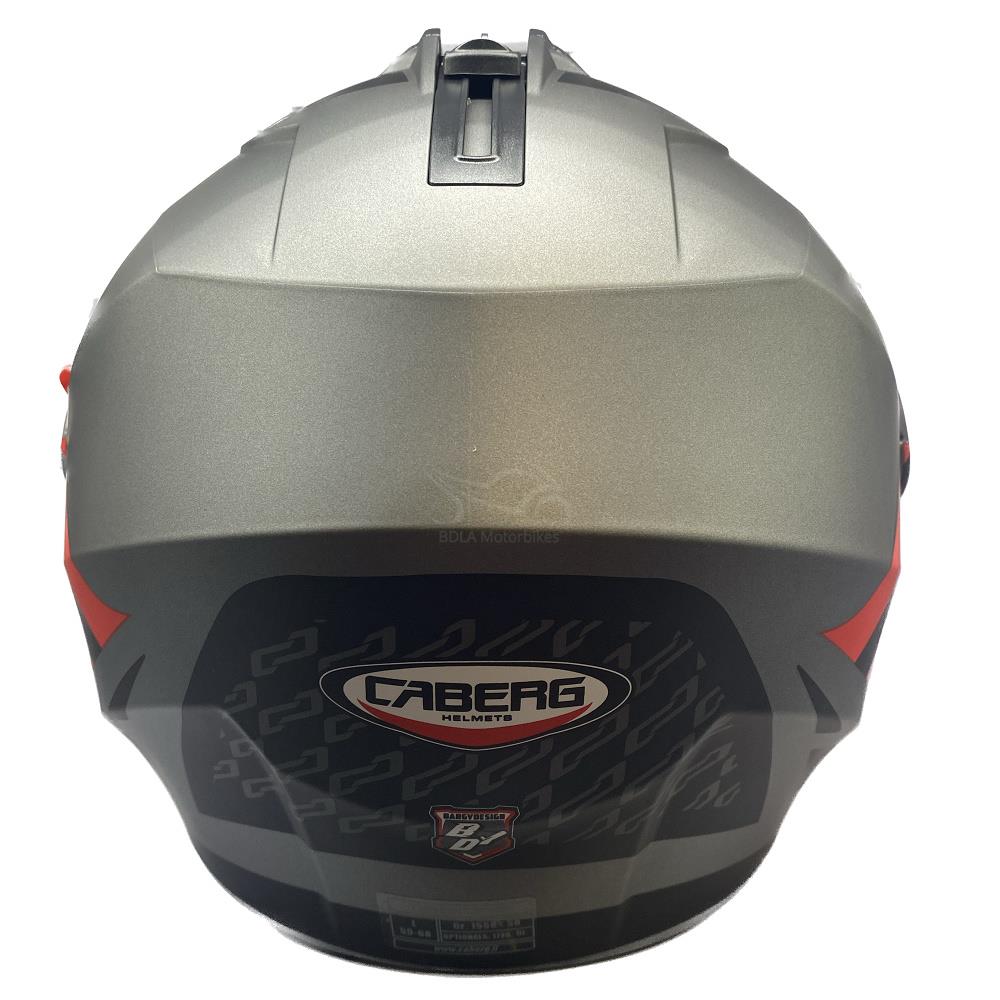 Caberg Tourmax X Sarabe Flip Adventure Motorcycle Helmet Dual Sport Blue Red - Picture 24 of 30