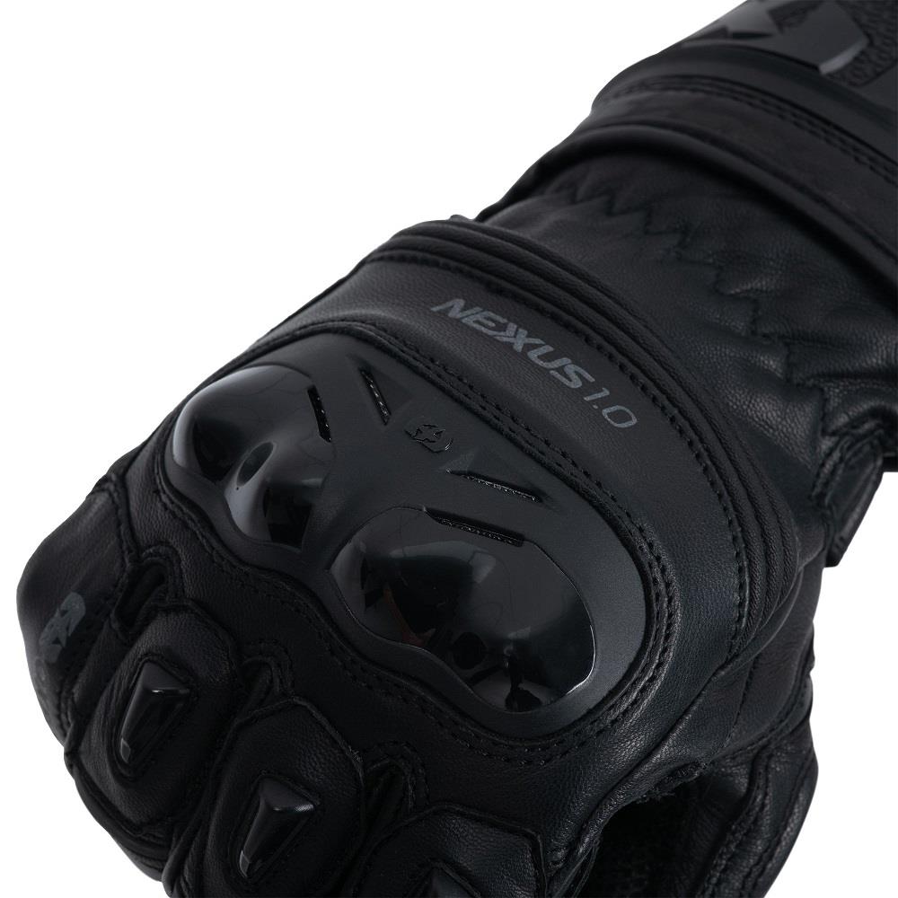 Oxford Nexus Mens Motorcycle Gloves Leather Sports Race Motorbike Track Glove - Picture 13 of 28