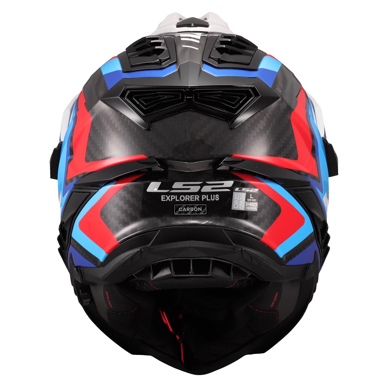 LS2 MX701 Carbon Explorer Frontier II Adventure Helmet Motocross MX Motorcross - Picture 22 of 26
