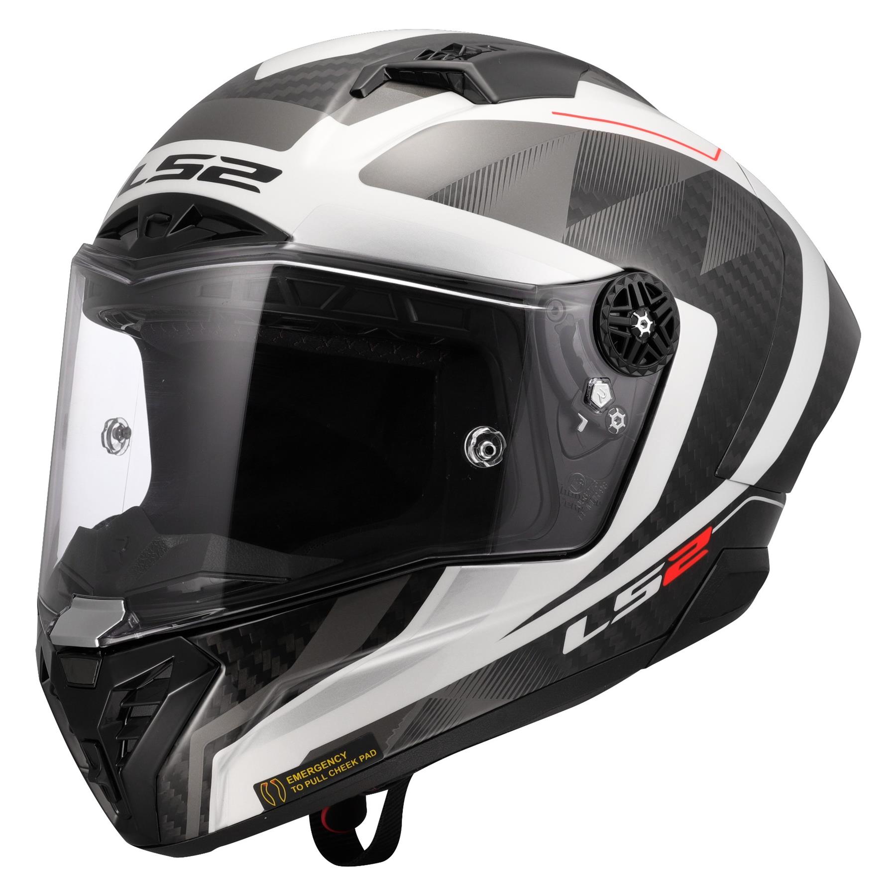 LS2 FF805 Thunder GP White Grey