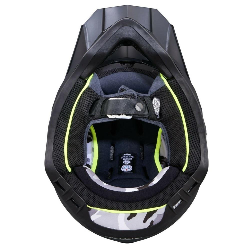Nolan N53 Smart Motocross Helmet Off-Road Quad ATV Motorcycle Black White MX - Picture 10 of 18