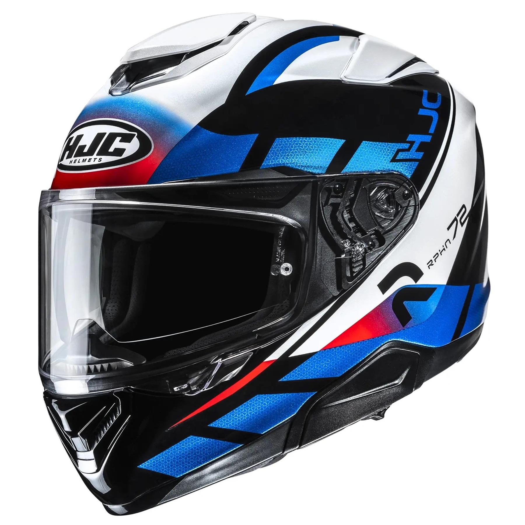 HJC RPHA 72 White Blue Red