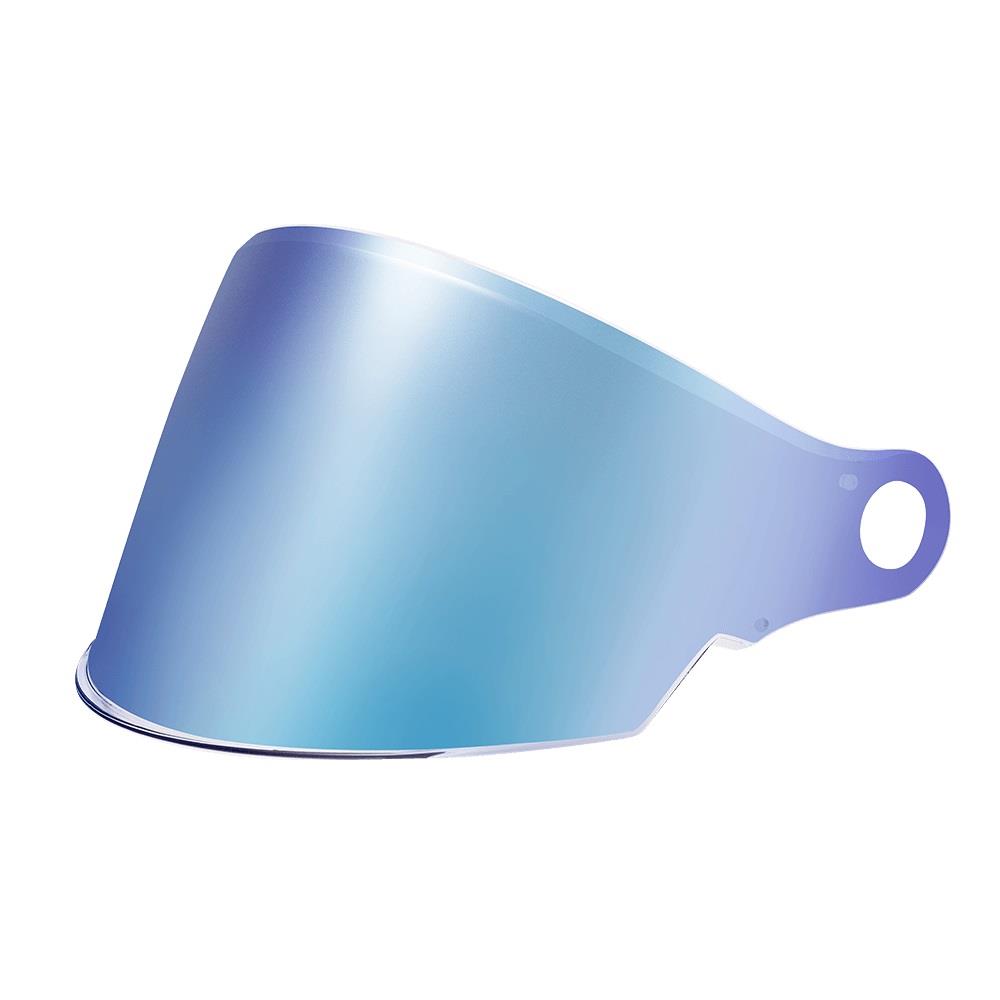 LS2 OF616 Airflow II Motorcycle Helmet Visor Long Quick Release Full Clear Smoke - Picture 6 of 9