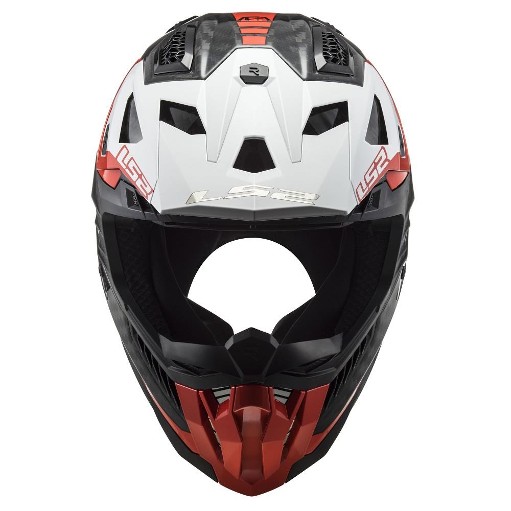 LS2 MX703 X-Force Carbon Victory Motocross Helmet Motorcross MX Off Road Lid - Picture 5 of 11