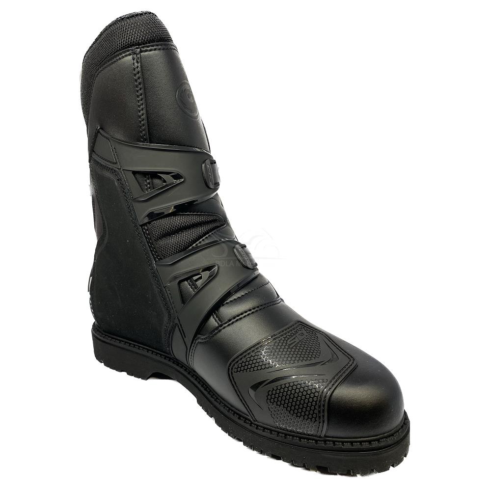 Sidi Mid Adventure 2 Gore CE Waterproof Motorcycle Boots Short Touring Black - Picture 7 of 23
