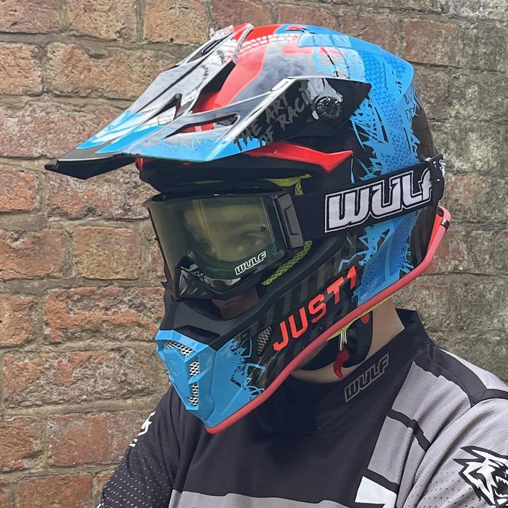 Just1 J38 Mask Motocross Helmet Motorcross Off Road ATV ACU Off Road Lid - Picture 8 of 24