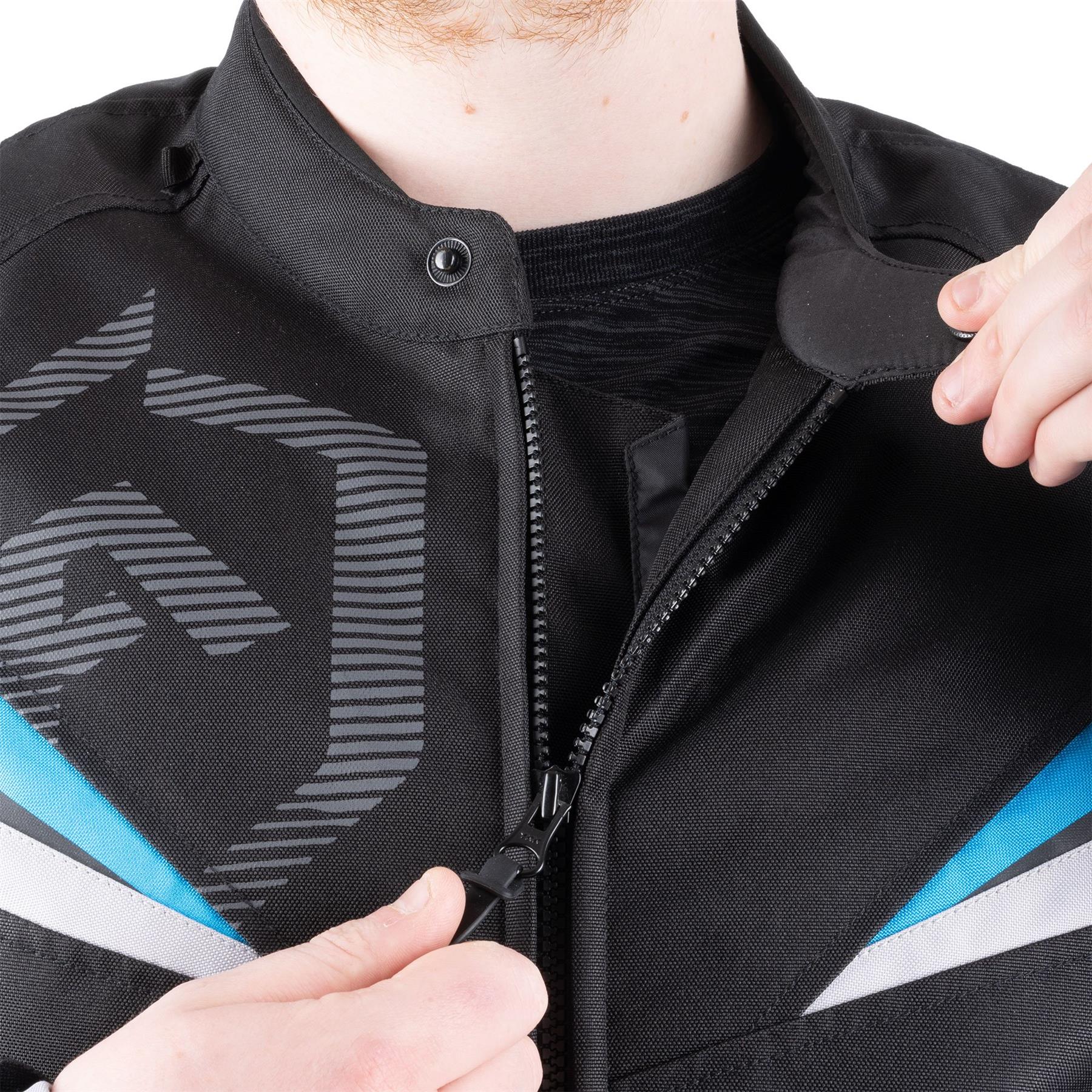 ARMR Eyoshi 3.0 Men's Short Waterproof Motorcycle Jacket Sports Race All-Year - Picture 22 of 30