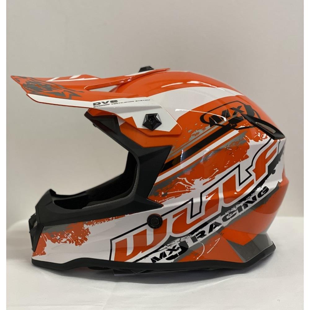 Wulfsport Off Road Pro Motocross Helmet Adults Motorcross ATV Crash Lid - Picture 10 of 14