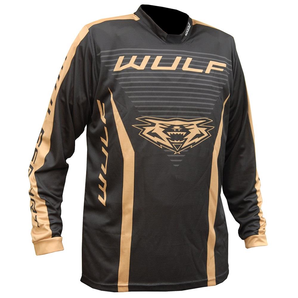 Wulfsport Linear Motocross Jersey Adults Motorbike Off Road Top Quad ATV Shirt - Picture 5 of 11
