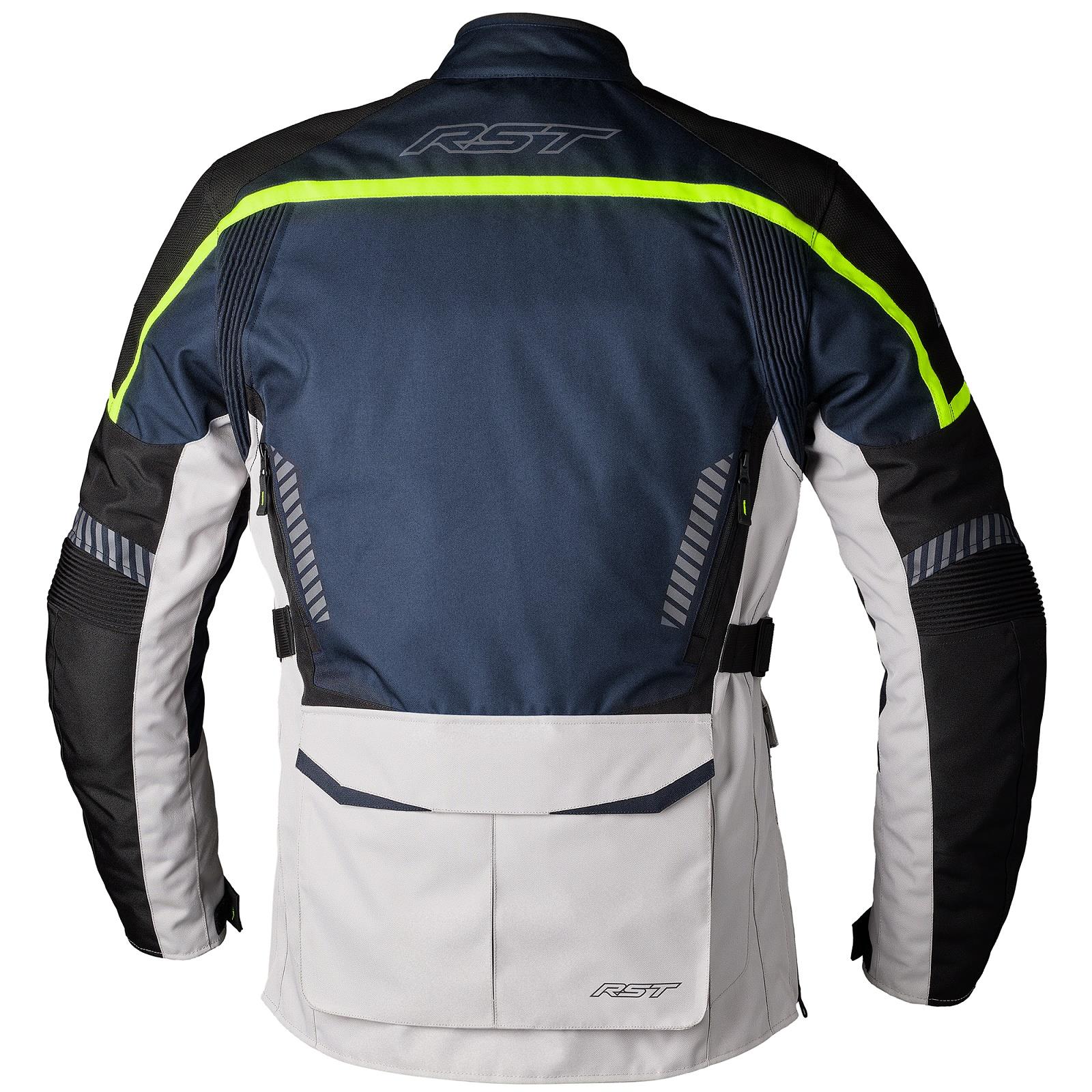 RST Maverick Evo Waterproof Motorcycle Jacket Adventure Touring Motorbike Black - Picture 6 of 12