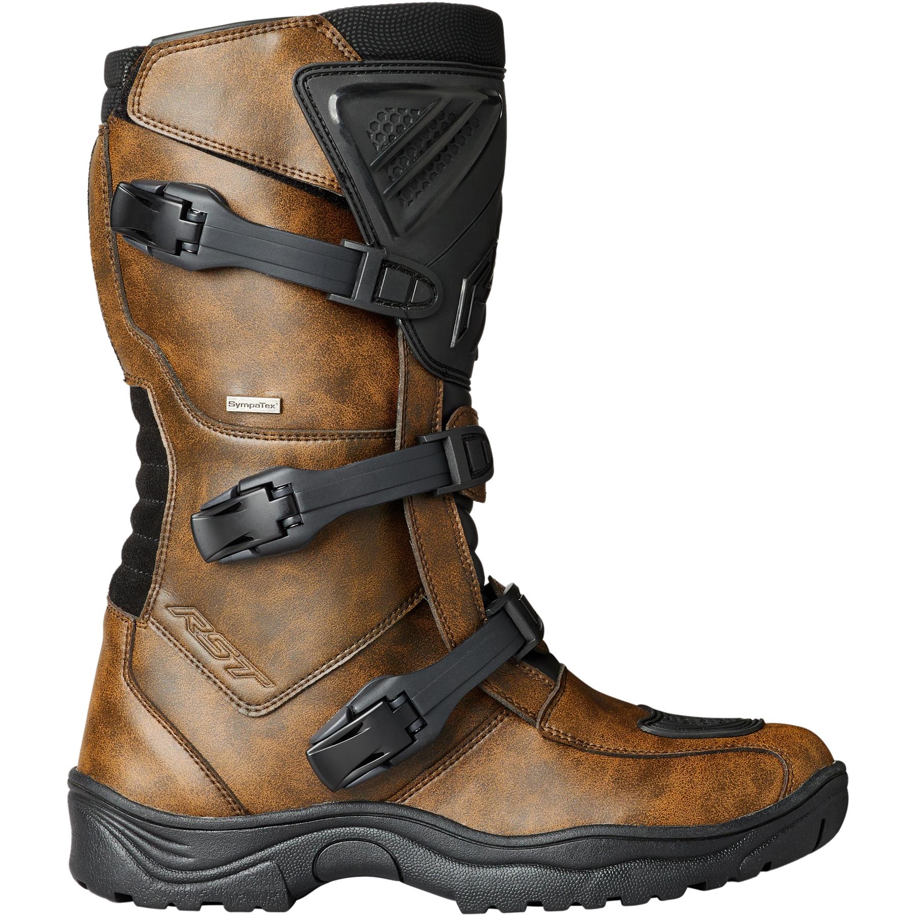 RST Ambush Waterproof Mens Motorcycle Boots Touring Adventure Motorbike Boot - Picture 10 of 14