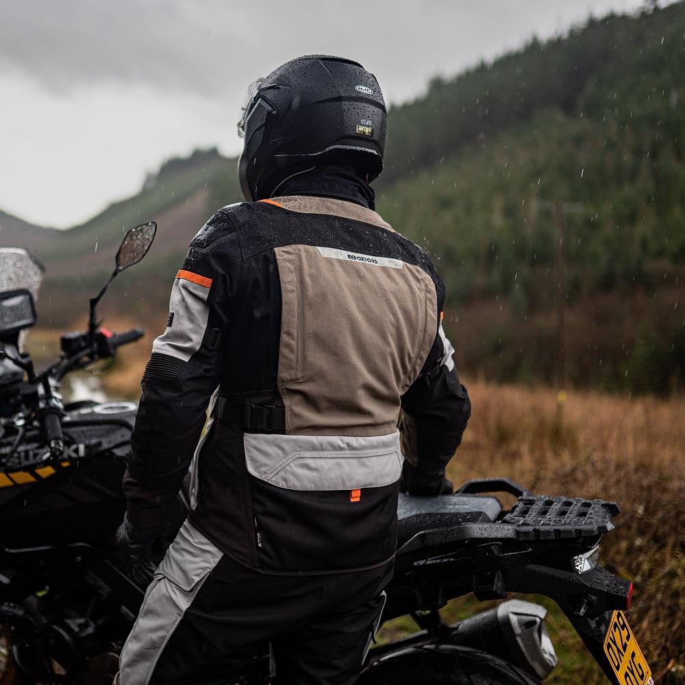 Oxford Stormland Impermeable Aventura Moto Chaqueta Tri-Laminado Todo el Año - Imagen 39 de 46