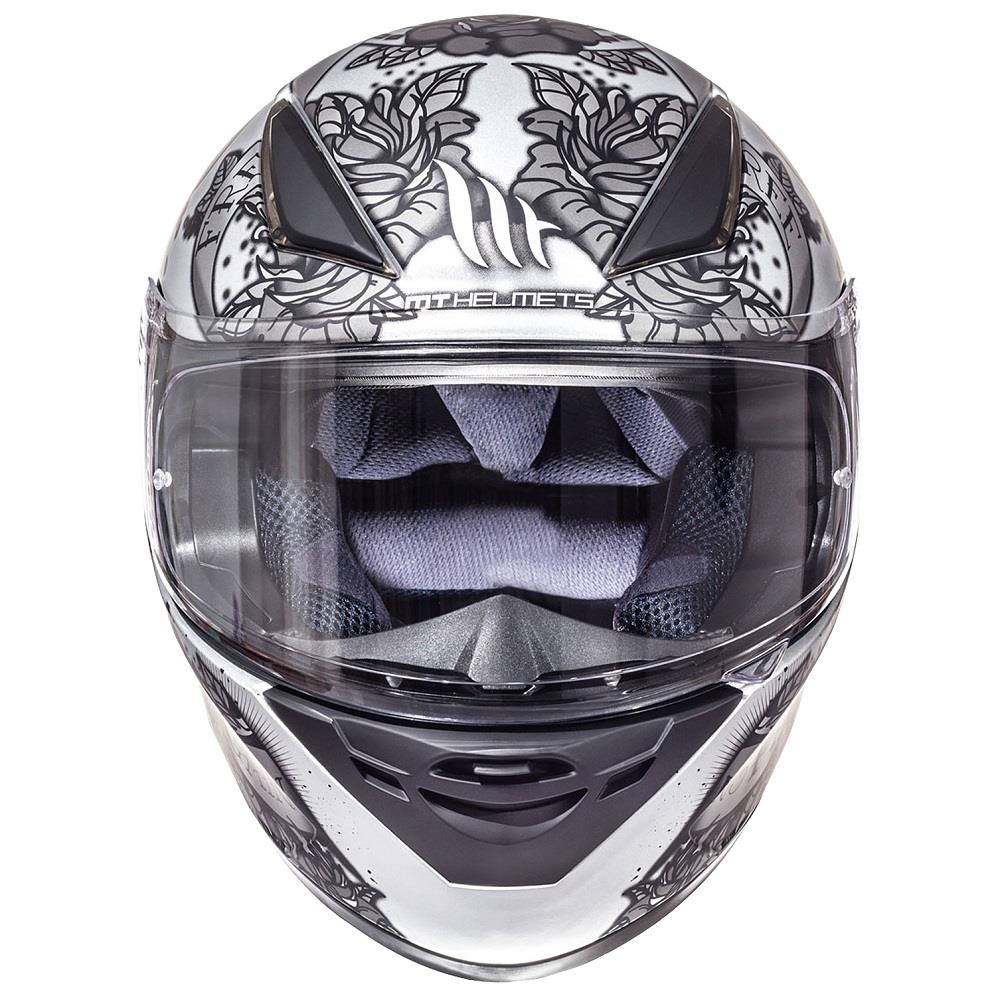 Detalles de MT Revenge skull & roses Integral Motocicleta Casco de Motocicleta Oro Acu Detalles de MT Revenge skull & roses Integral Motocicleta Casco de Motocicleta Oro Acu