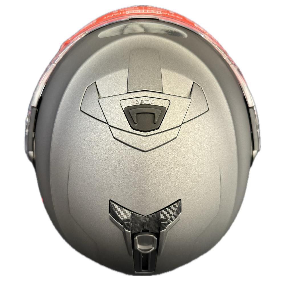 Casco de motocicleta plegable inteligente Caberg Duke X scooter modular liso negro brillante - Imagen 41 de 54