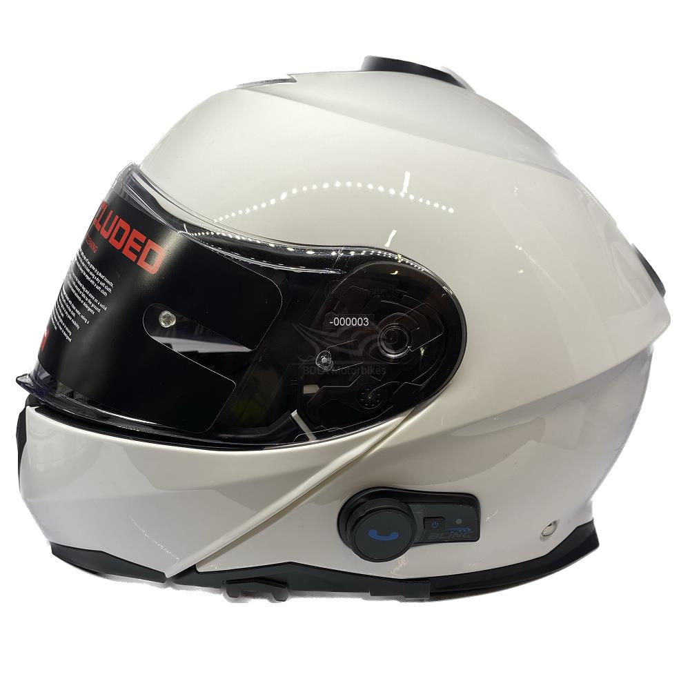 Vcan H272 Blinc Bluetooth Flip Front Flip Up Modular Motorcycle Scooter Helmet - Picture 12 of 18