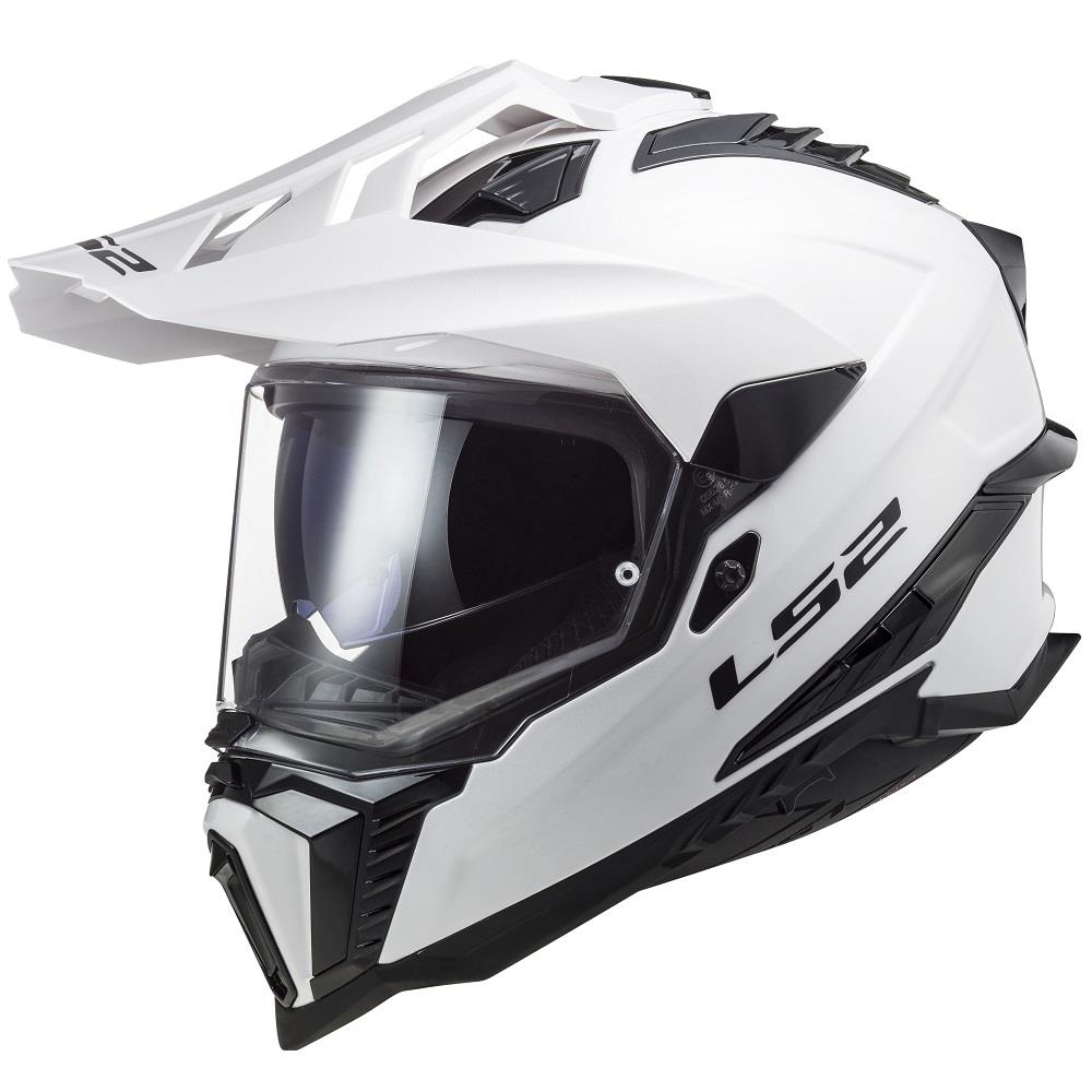LS2 MX701 Explorer Plain Dual Sport Motorcycle Helmet Fibreglass Off Road MX - Picture 19 of 24