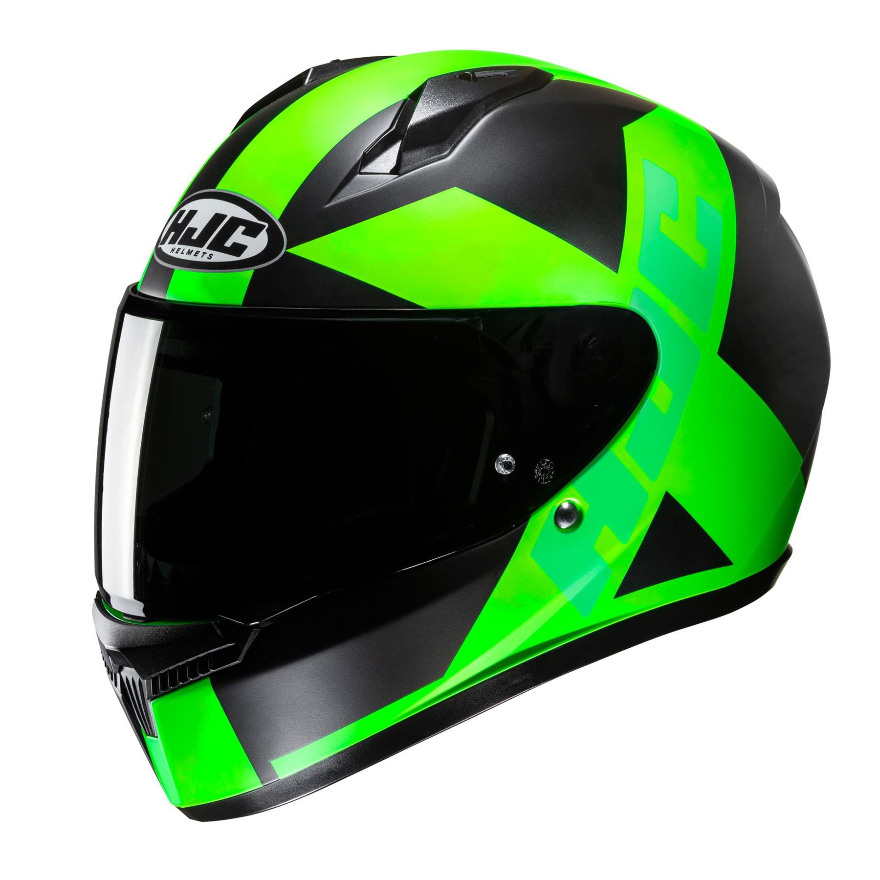 HJC C10 Tez Full Face Motorcycle Helmet Motorbike Scooter ACU Gold Crash Lid - Picture 12 of 14