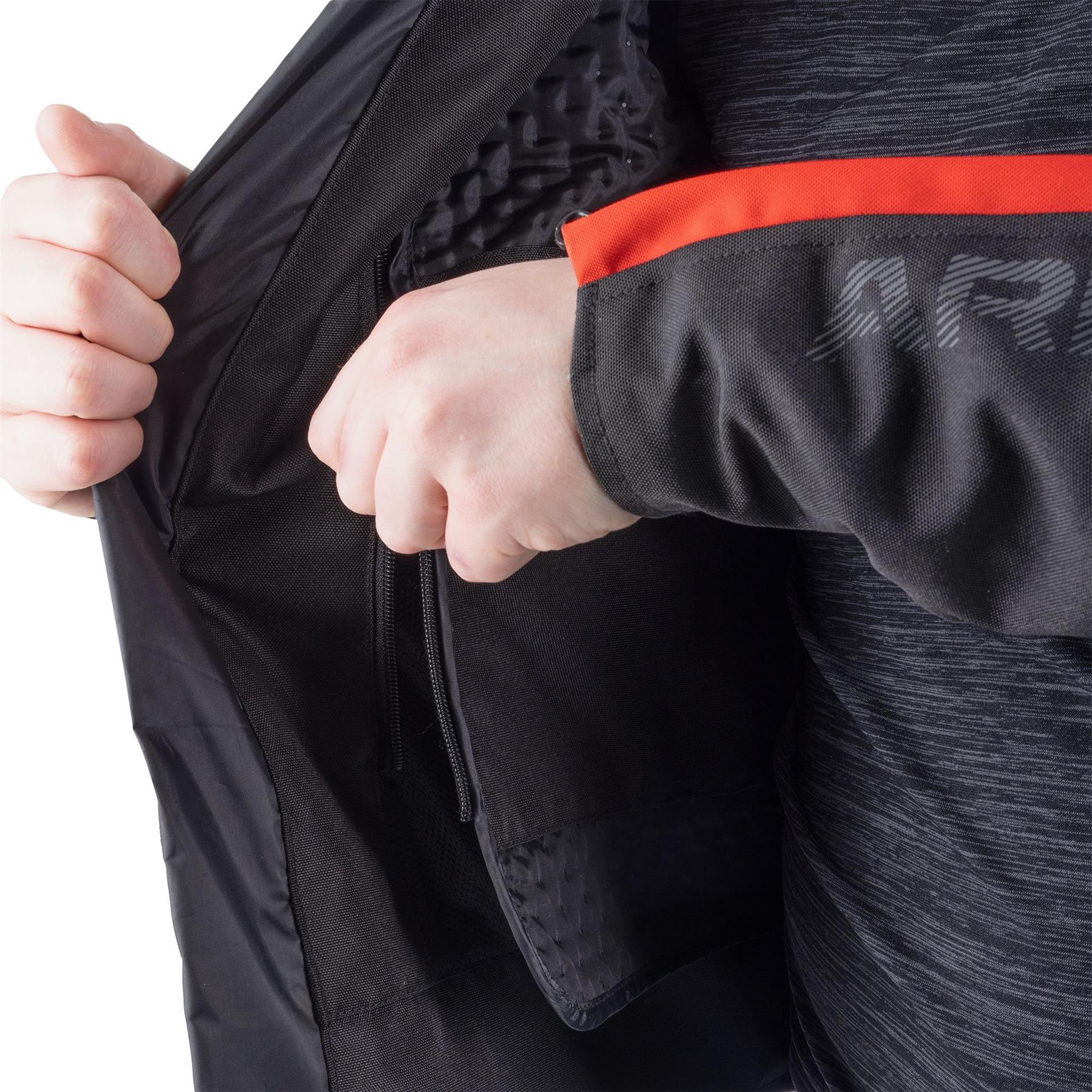 ARMR Eyoshi 3.0 Men's Short Waterproof Motorcycle Jacket Sports Race All-Year - Picture 15 of 30