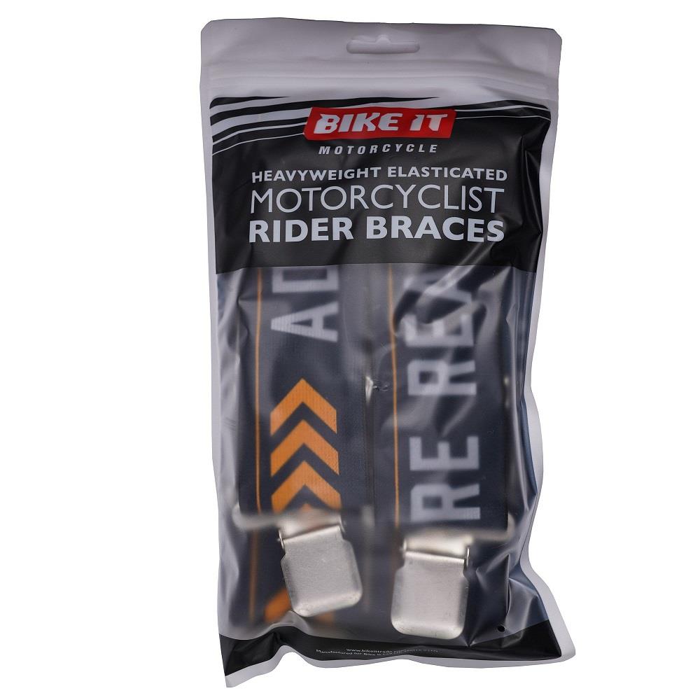 BikeIt Rider Braces Adventure Resistente Motocicleta Moto Pantalones Braces - Imagen 10 de 10