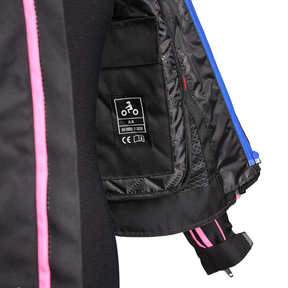 Bike It Insignia Ladies Waterproof Motorcycle Jacket All Year Thermal Vented - Picture 23 of 23
