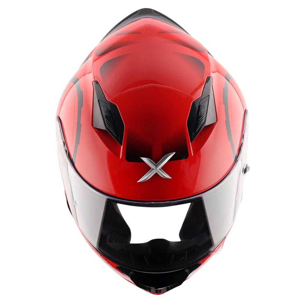 Axor Hunter Spear Full Face Motorcycle Helmet Scooter Motorbike Free Dark Visor - Picture 22 of 22